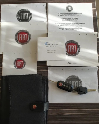 Fiat 500 cena 29999 przebieg: 117000, rok produkcji 2014 z Kamieńsk małe 742